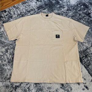 Brain Dead Heavyweight Rubber Stamp Logo Pocket T Shirt